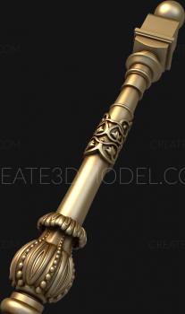 نموذج ثلاثي الأبعاد لآلة CNC الركائز 